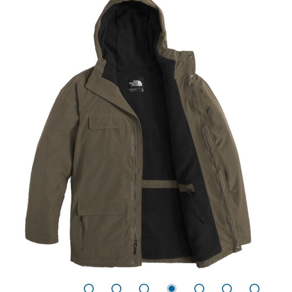 The North Face Men's Olive Parka XL - Picture 5 of 7